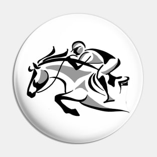 Minimalist Show Jumper Pin