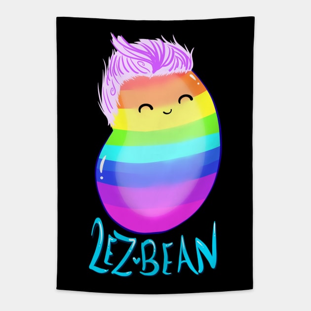 Lez Bean Tapestry by Toni Tees