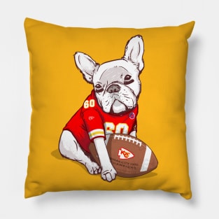 Kansas City Football Bulldog T-Shirt Pillow