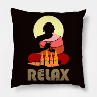 Relax beer Pillow