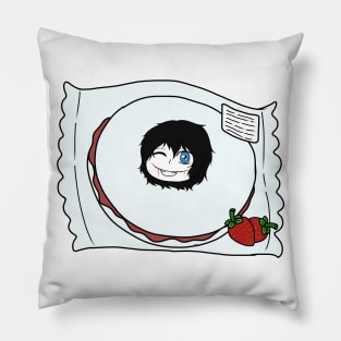 jeff the killer chibi Pillow