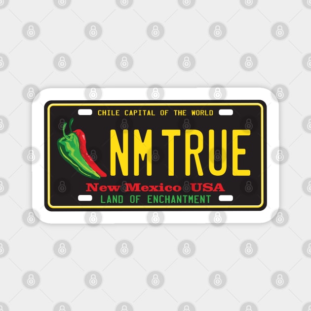 NM True License Plate Magnet by Bulloch Speed Shop