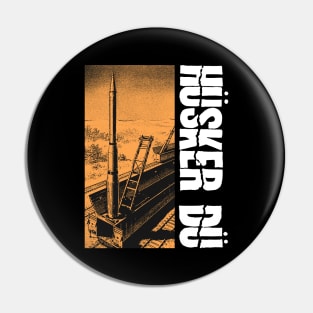 Husker Du - Classic Fanmade Pin