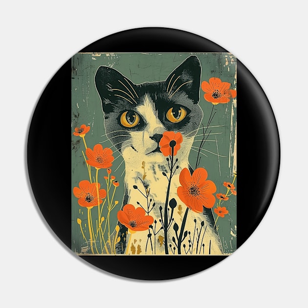 Ragdoll Cat Flowers Photo Art Funny Cat Lover Gift Idea Pin by karishmamakeia