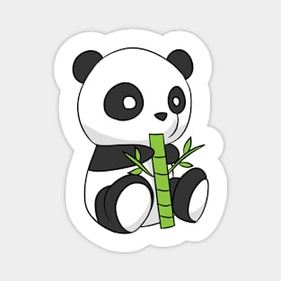 Bamboo Cute Panda Magnet