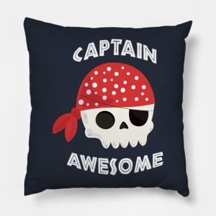 Captain Awesome Pillow