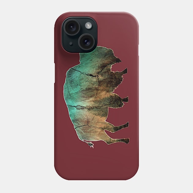 Buffalo Bison on the Prairie Phone Case by MerchFrontier