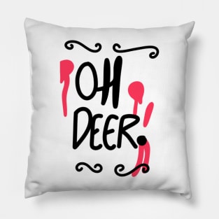 Oh Deer Pillow