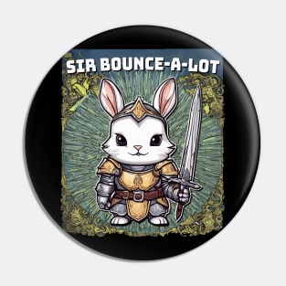 Sir Bounce-a-Log Pin