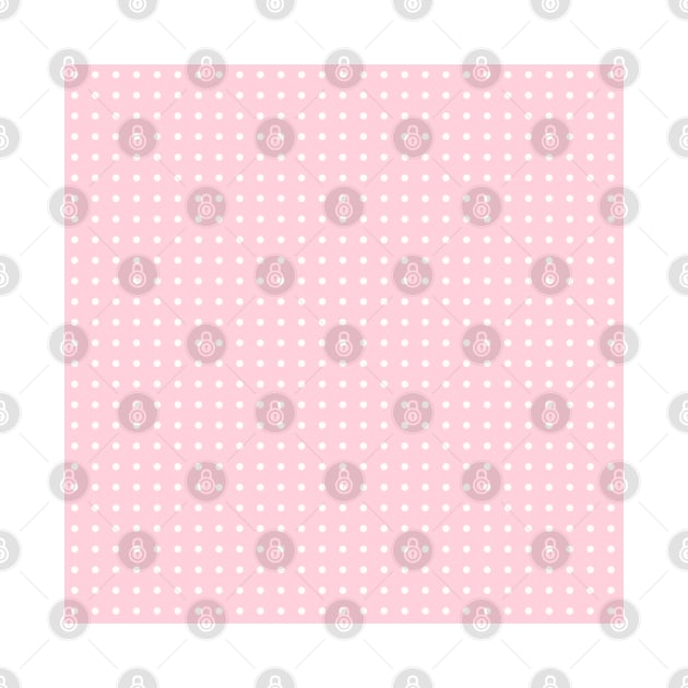 Millennial Pink Polka Dots by Lucy