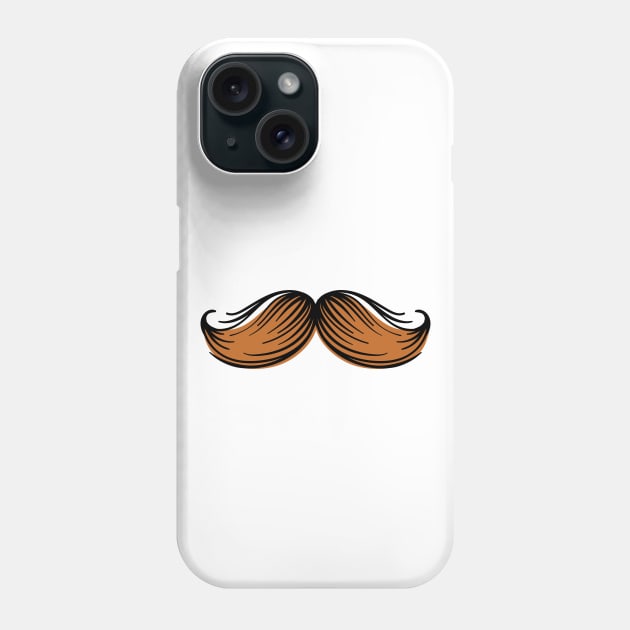 Mustache Ideology Handlebar Mustache Phone Case by rjstyle7