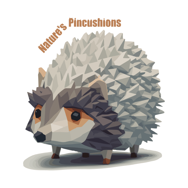 Nature's Pincushions, Hedgehog by pmArtology