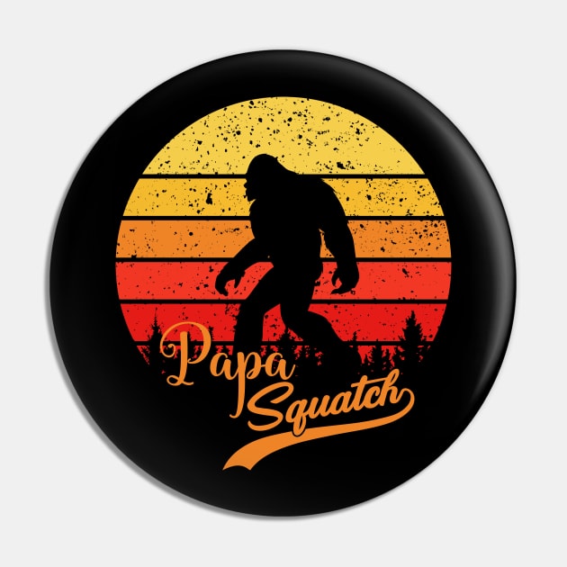 Papa squatch, Bigfoot Pin by Dylante