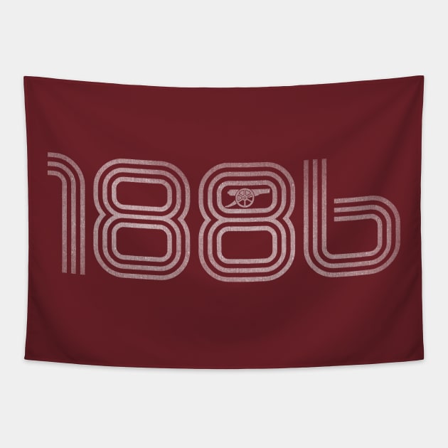 Gunners 1886 Tapestry by TerraceTees