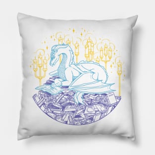 Dragon Book Hoard v2 Pillow