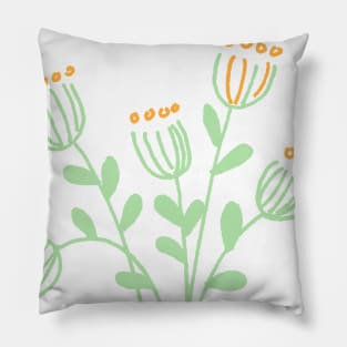 Plant2 Green - Full Size Image Pillow