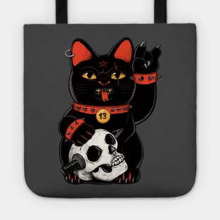 Unlucky Black Cat Tote