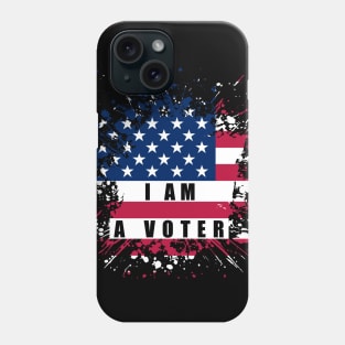 I AM A VOTER Phone Case