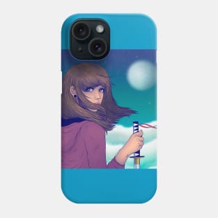 Lofi Samurai Phone Case