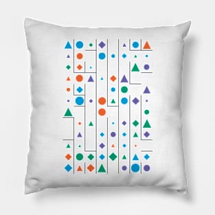 Amazing Geometric Animated Pattern Pillow