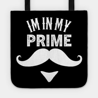 Im In My Prime Western Doc Holiday With Mustache Tote