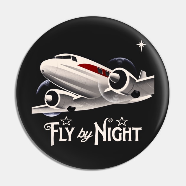 fly by night Pin by retroracing