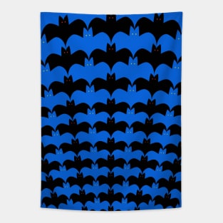 Halloween escher style Bats Tapestry