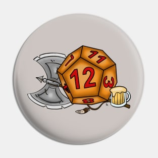 Barbarian D12 Pin