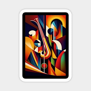 Music graphic design artwork Magnet