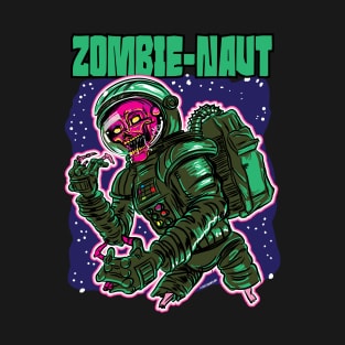 Zombie-Naut Skeleton Astronaut T-Shirt