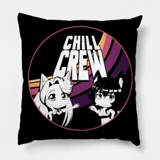 Chill Crew Retro-Vintage 1 Pillow