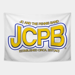JCPB Letters Design - Blue and Yellow Tapestry