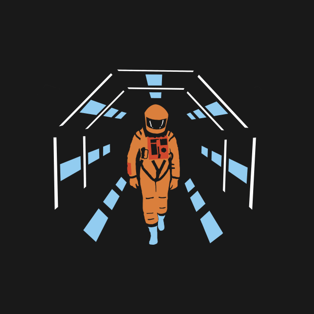 2001 A Space Odyssey Tee by cronopio