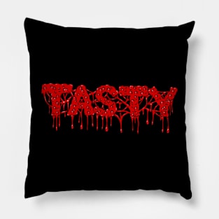 Tasty Toxicity Red Pillow