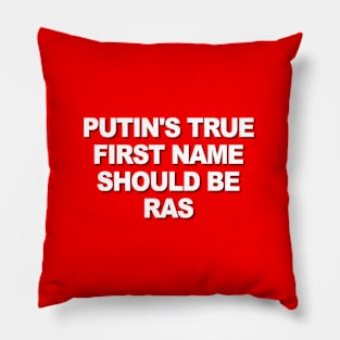 Putin's True First Name Pillow
