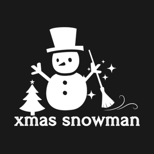 xmas snowman T-Shirt