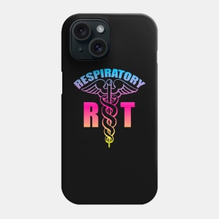 Respiratory Therapist Caduceus Beach Colors Phone Case