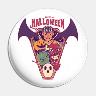 HAPPY HALLOWEEN - GHOST PARTY Pin