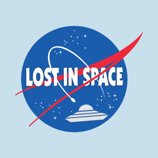 Lost in space NASA mashup T-Shirt