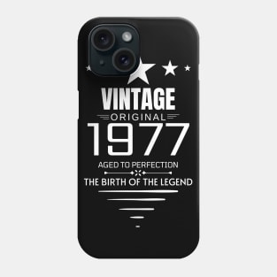 Vintage 1977 - Gift Birthday Phone Case