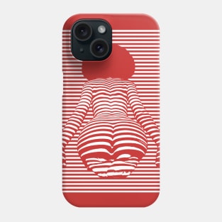 Afro Stripes Art Bootie Phone Case