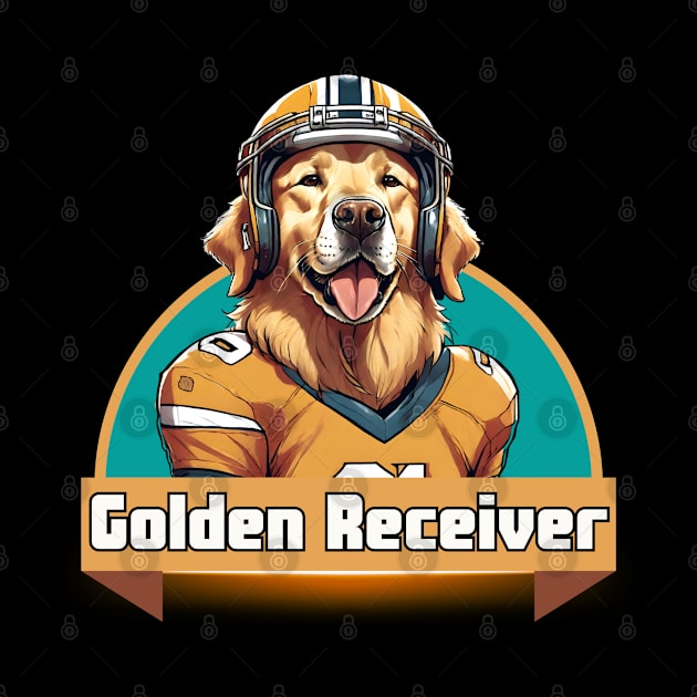 Golden Receiver by Kenny The Bartender's Tee Emporium