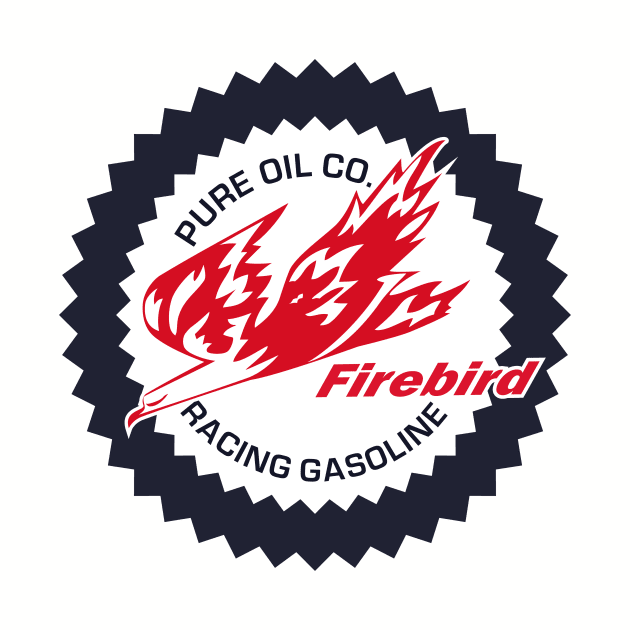 Pure Firebird Racing Gasoline vintage sign by Hit the Road Designs