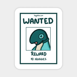 Wanted sign for a T-Rex, dino, dinosaurier Magnet