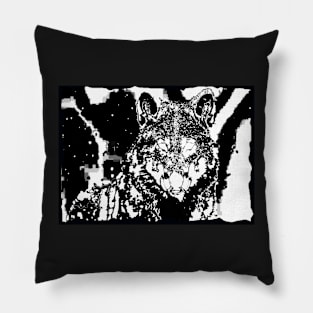 Abs Wolf Pillow