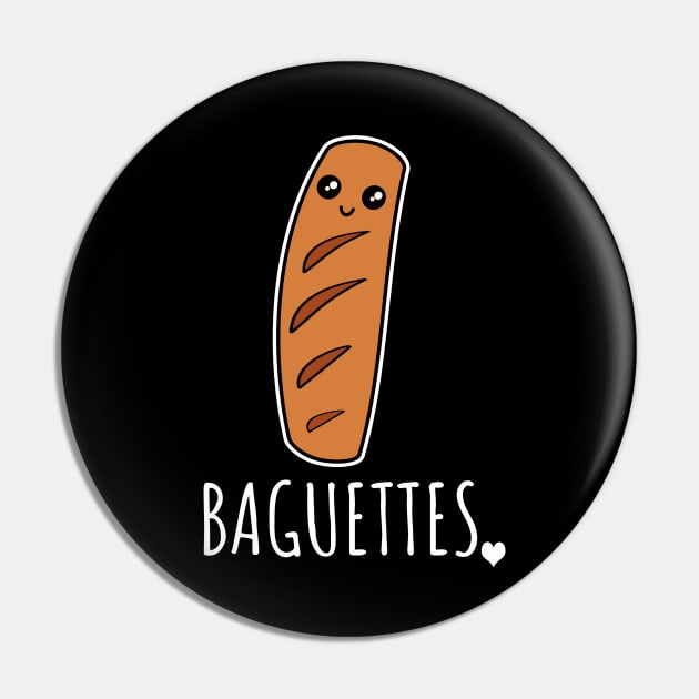 Baguettes Pin by LunaMay