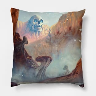 skull canyon Pillow