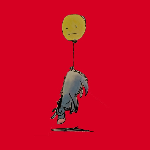 Eeyore's Mood Balloon by t-shirts for people who wear t-shirts