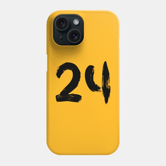 Number 24 Phone Case by Erena Samohai