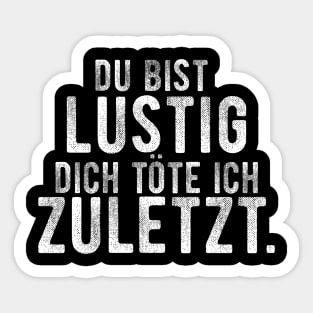 Lustig Stickers for Sale